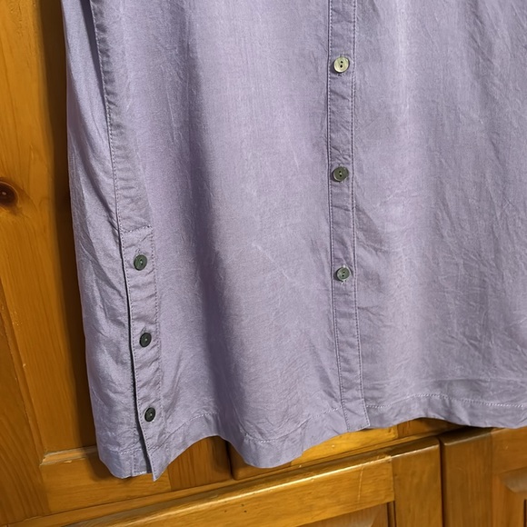 J Jill lavender tunic top * woman's size S * 100% Tencel Lyocell - Picture 3 of 10